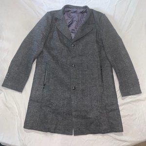 Jingpinfusi Wool Blend Overcoat Size XL